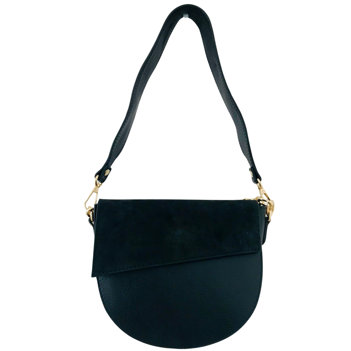Anna Suede & Leather Bag