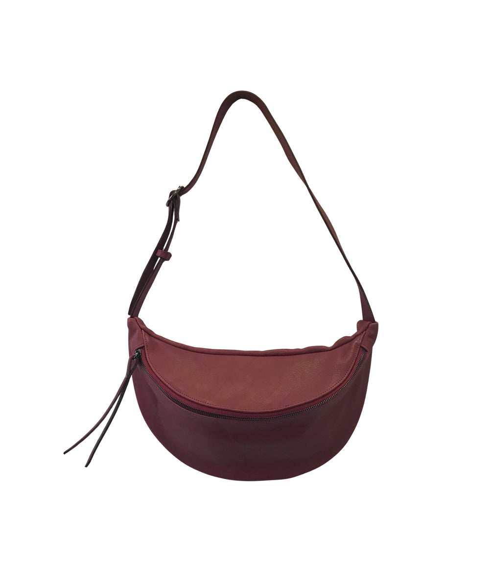 Smooth Italian Leather Sling Bag – Katerina NYC