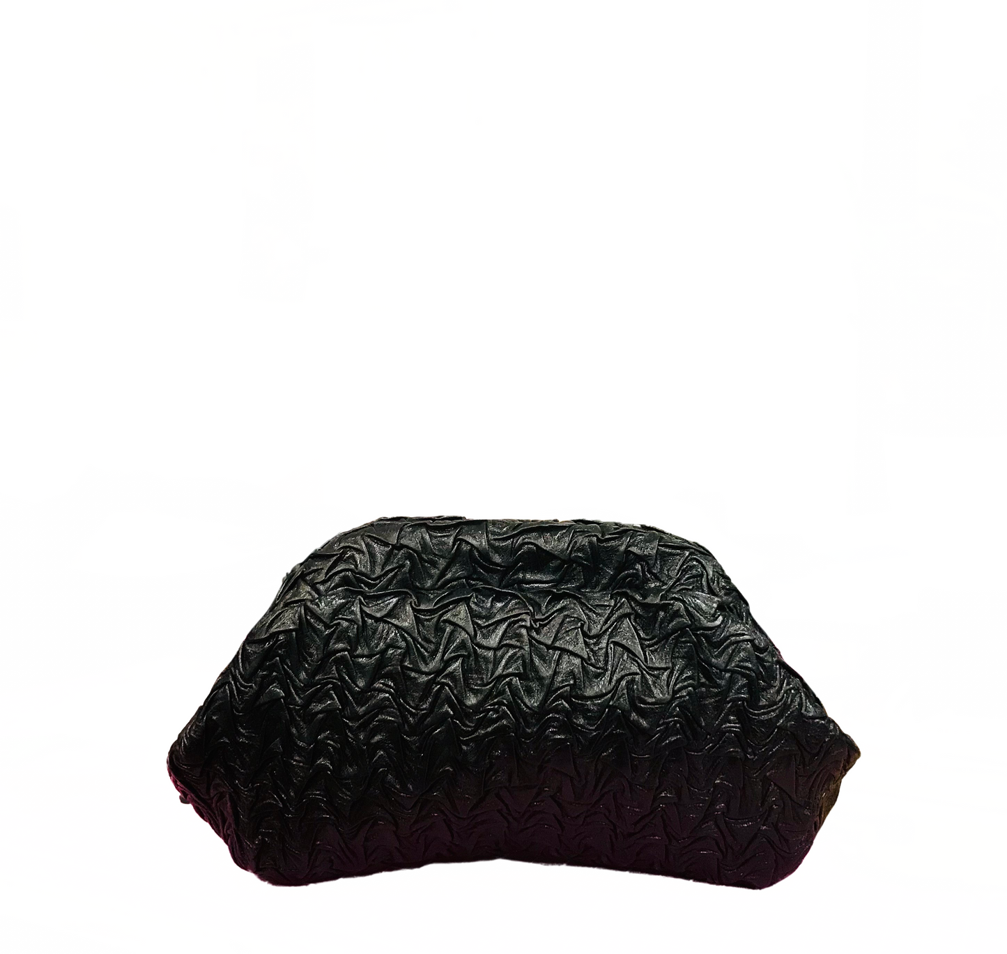 Cara Italian Leather Clutch