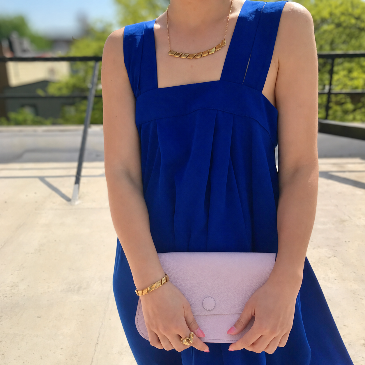 Lola Leather Clutch
