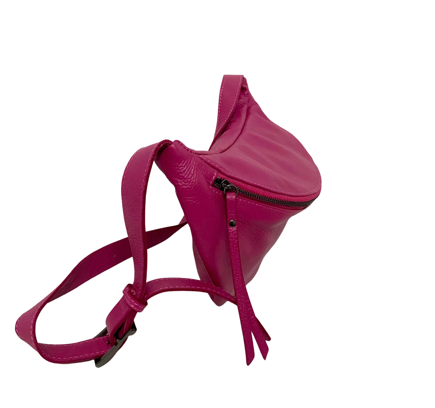 Pebbled Leather Sling Bag