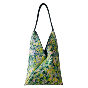 Hand-painted Bento Leather Shoulder Bag
