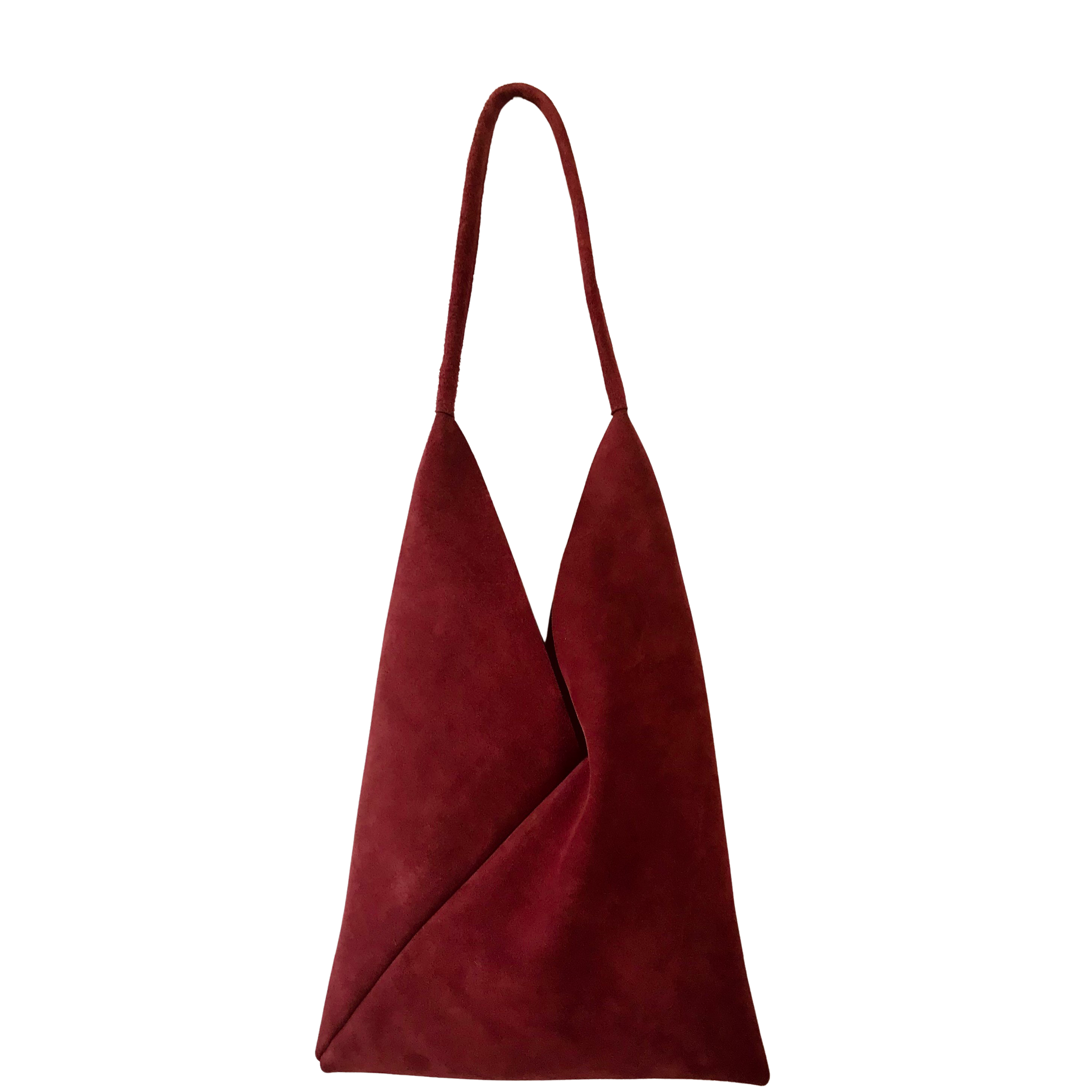 Suede Bento Shoulder Bag