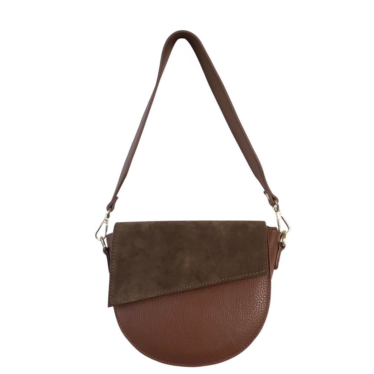 Anna Suede & Leather Bag