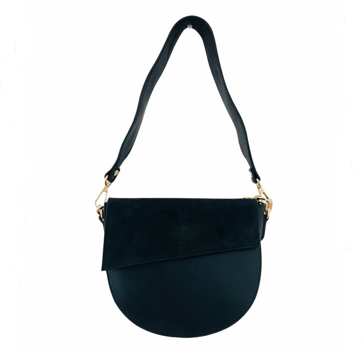 Anna Suede & Leather Bag
