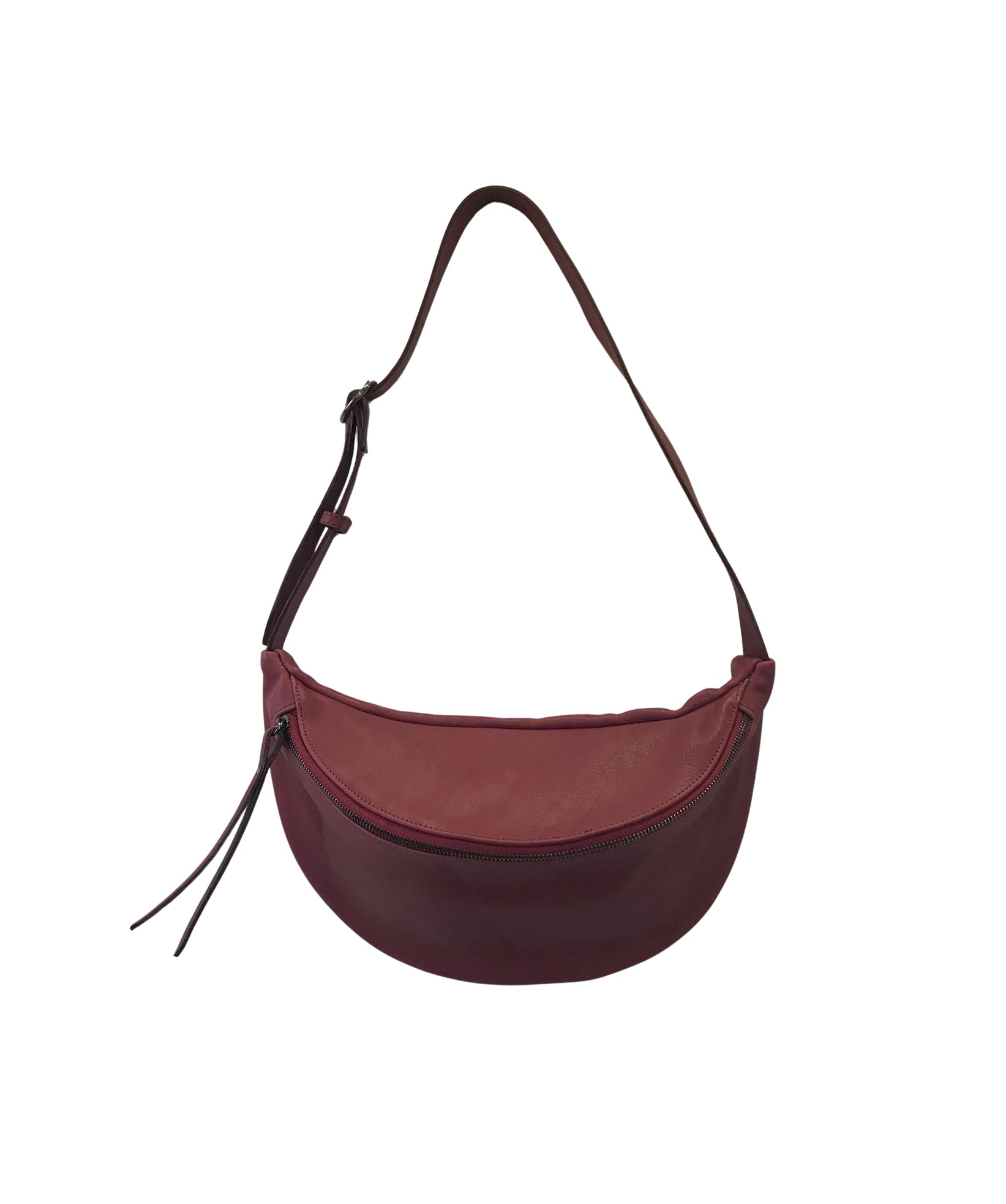 Smooth Italian Leather Sling Bag