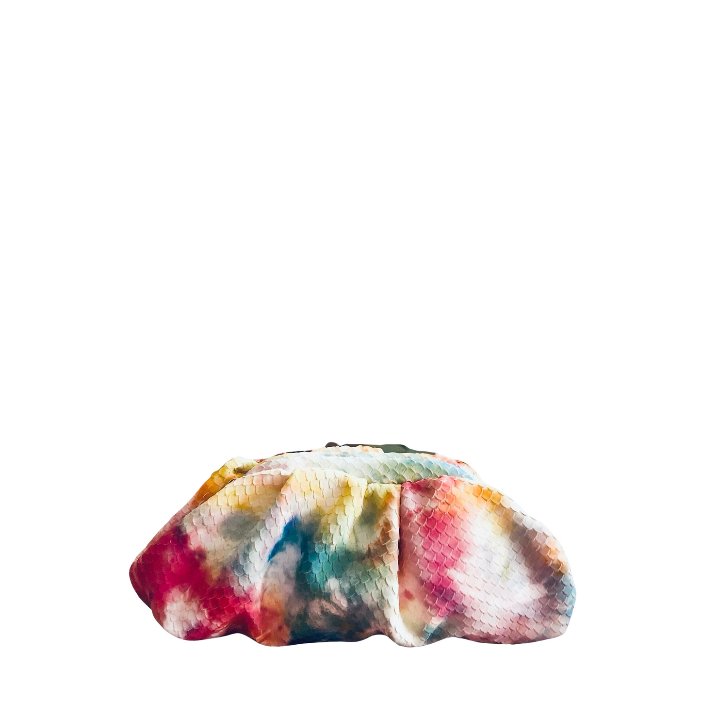 Rainbow Leather Clutch