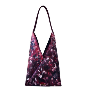 Hand-painted Bento Leather Shoulder Bag