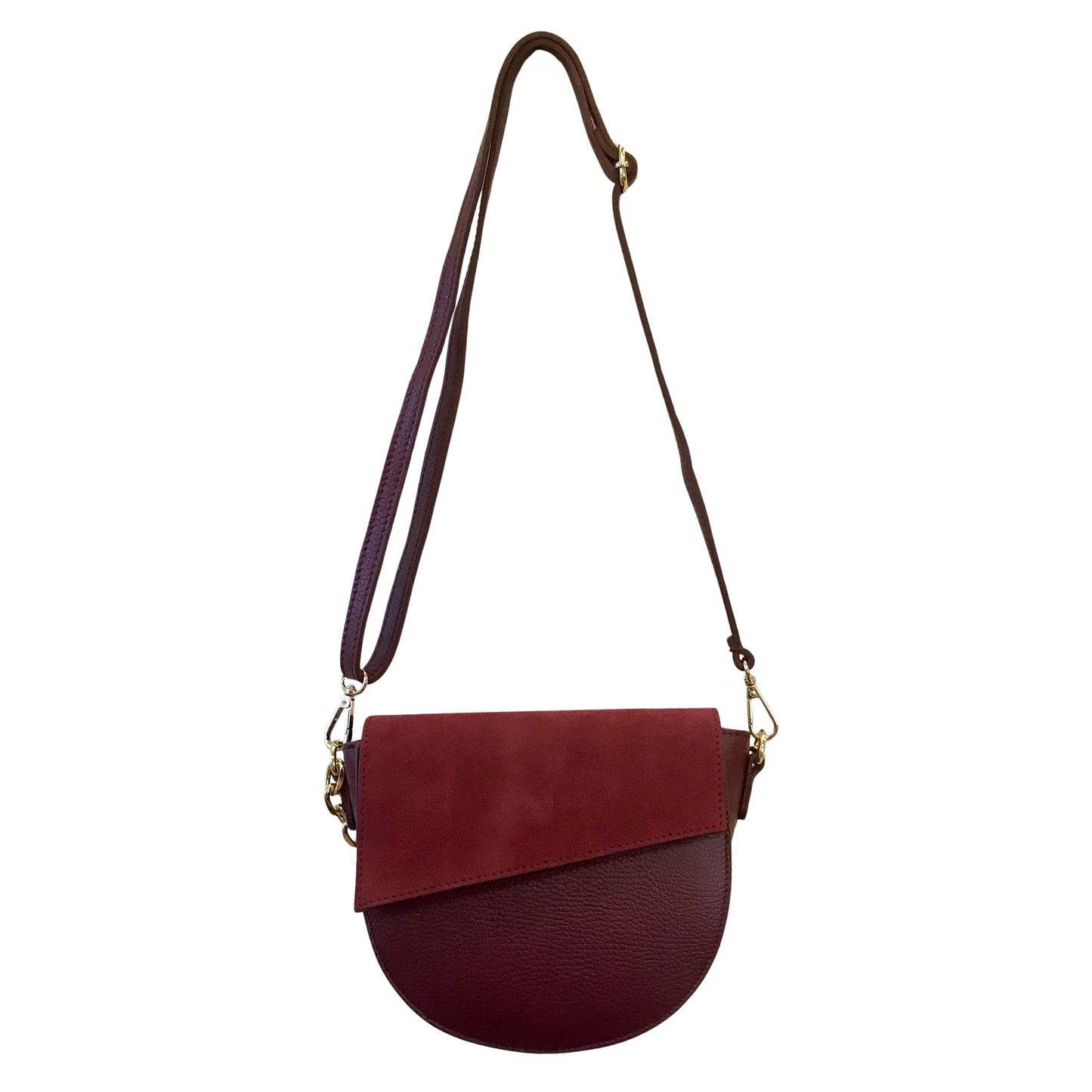 Anna Suede & Leather Bag