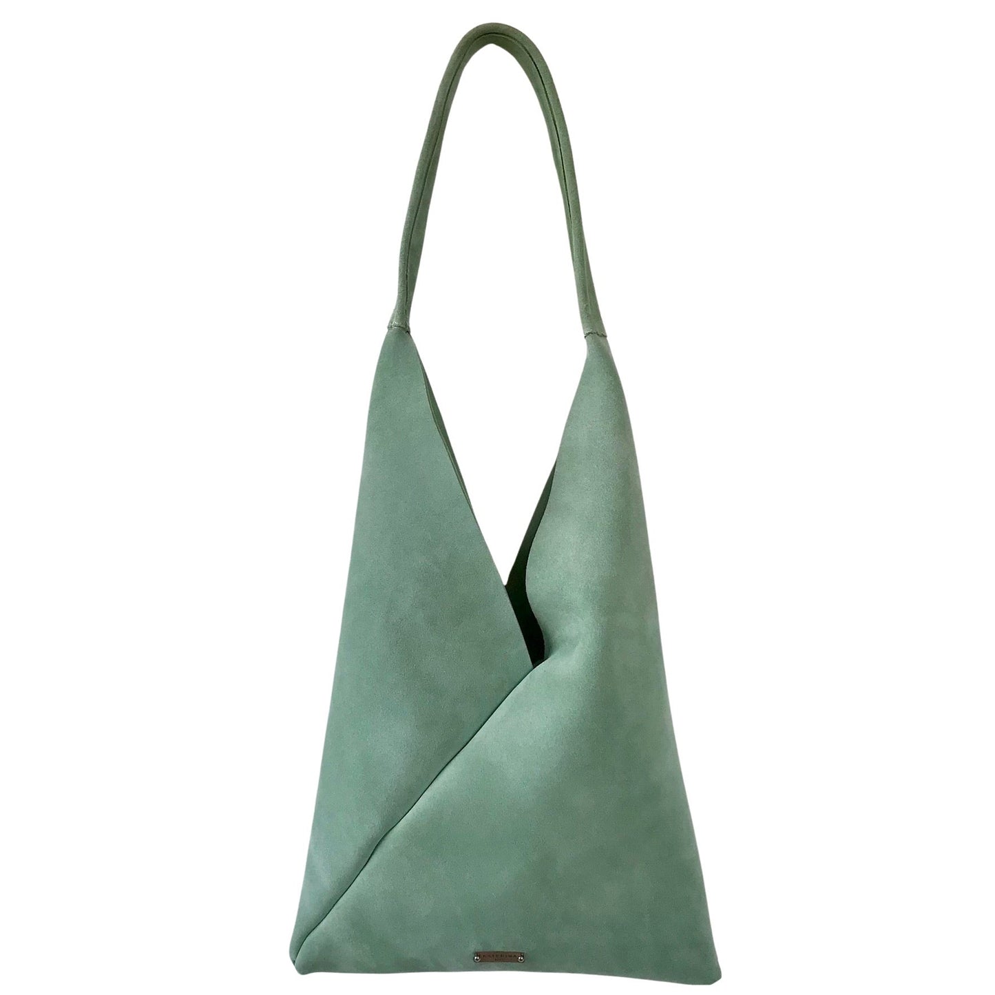 Suede Bento Shoulder Bag