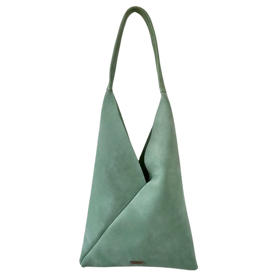 Suede Bento Shoulder Bag