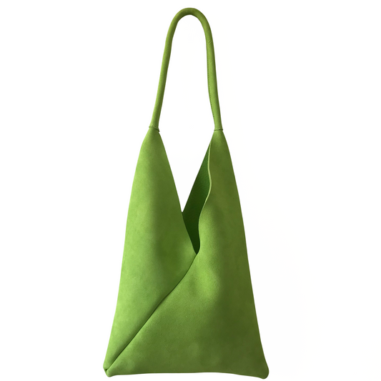 Suede Bento Shoulder Bag