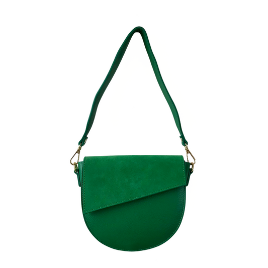 Sac Anna en daim et cuir