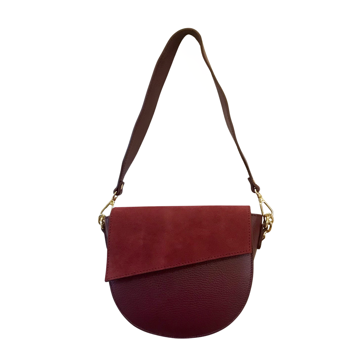 Anna Suede & Leather Bag