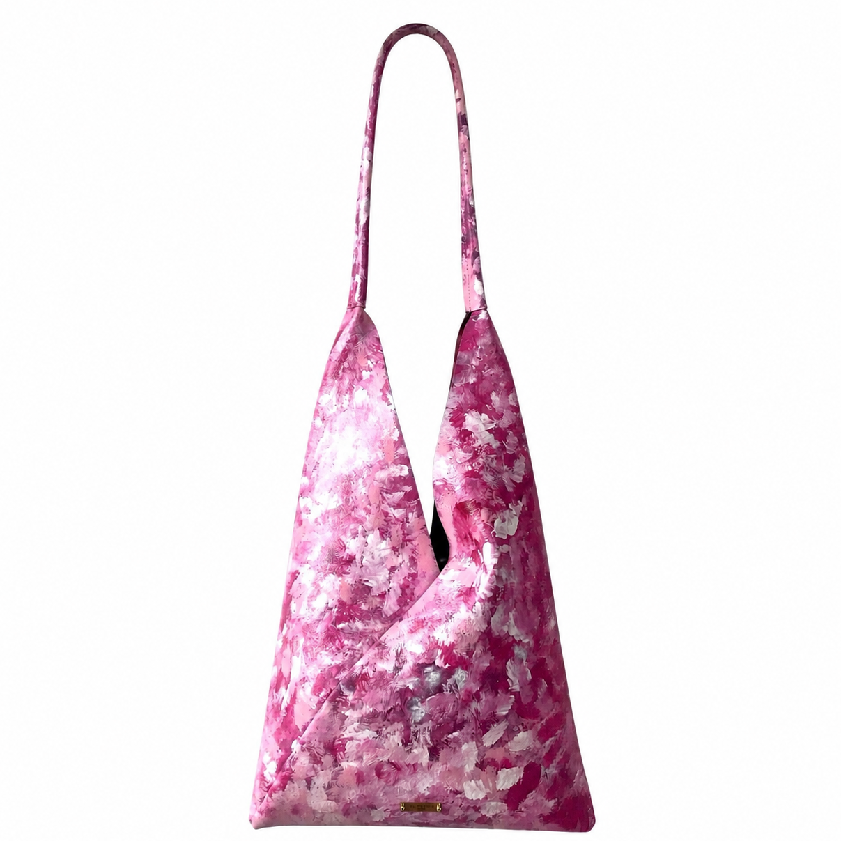 Hand-painted Bento Leather Shoulder Bag