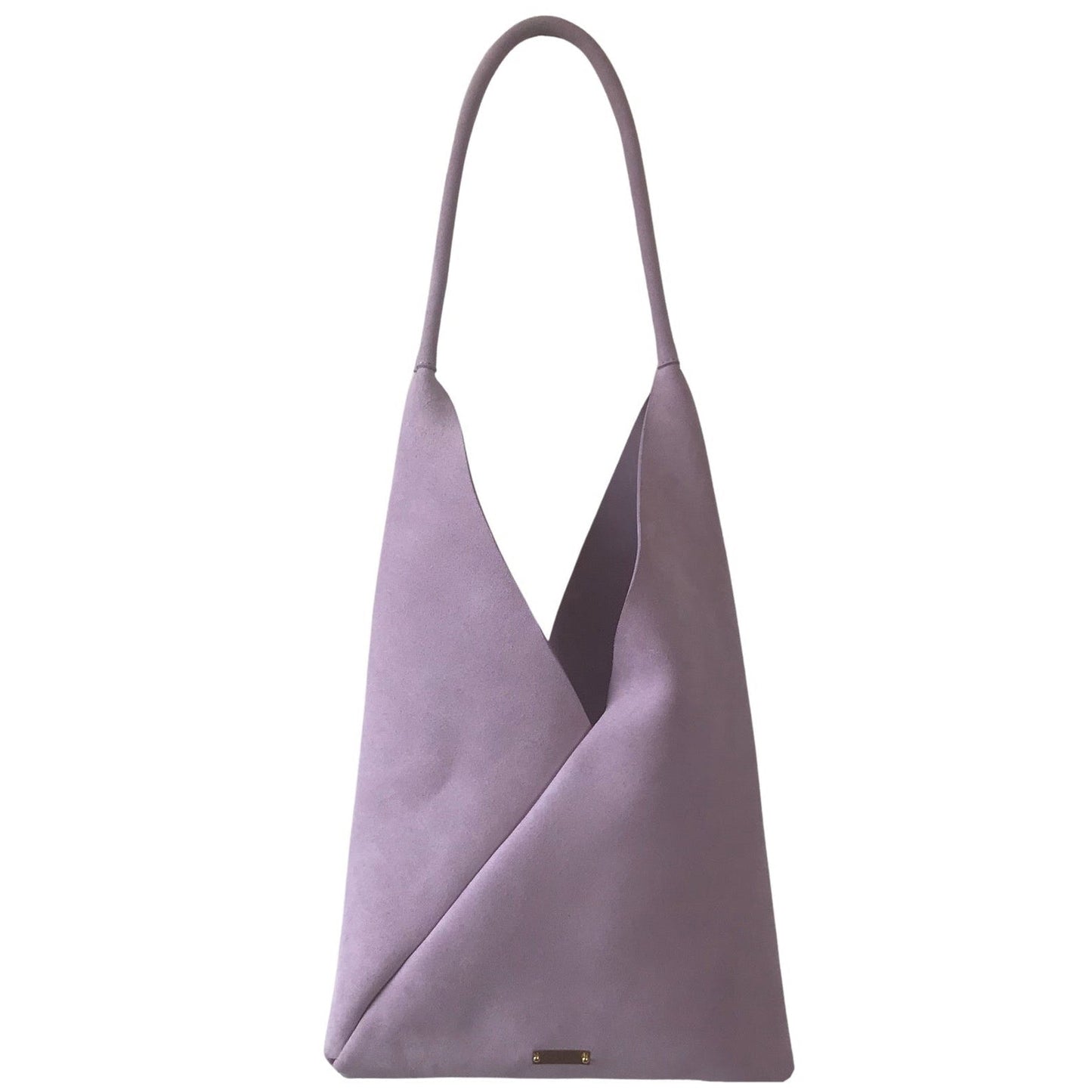 Suede Bento Shoulder Bag