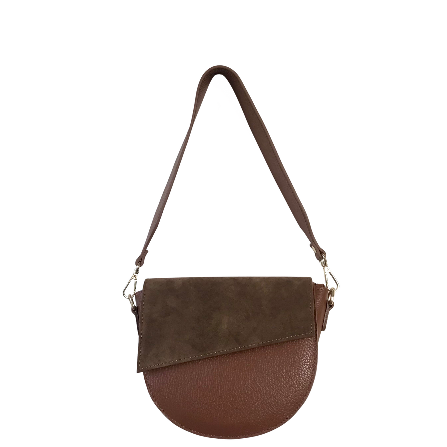 Anna Suede & Leather Bag