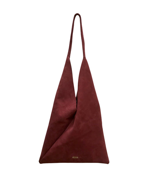 Sac bandoulière extra large Bento en daim
