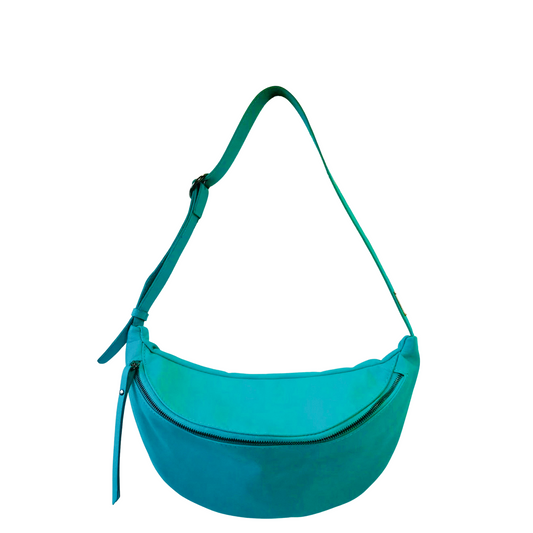 Sac bandoulière en cuir italien lisse