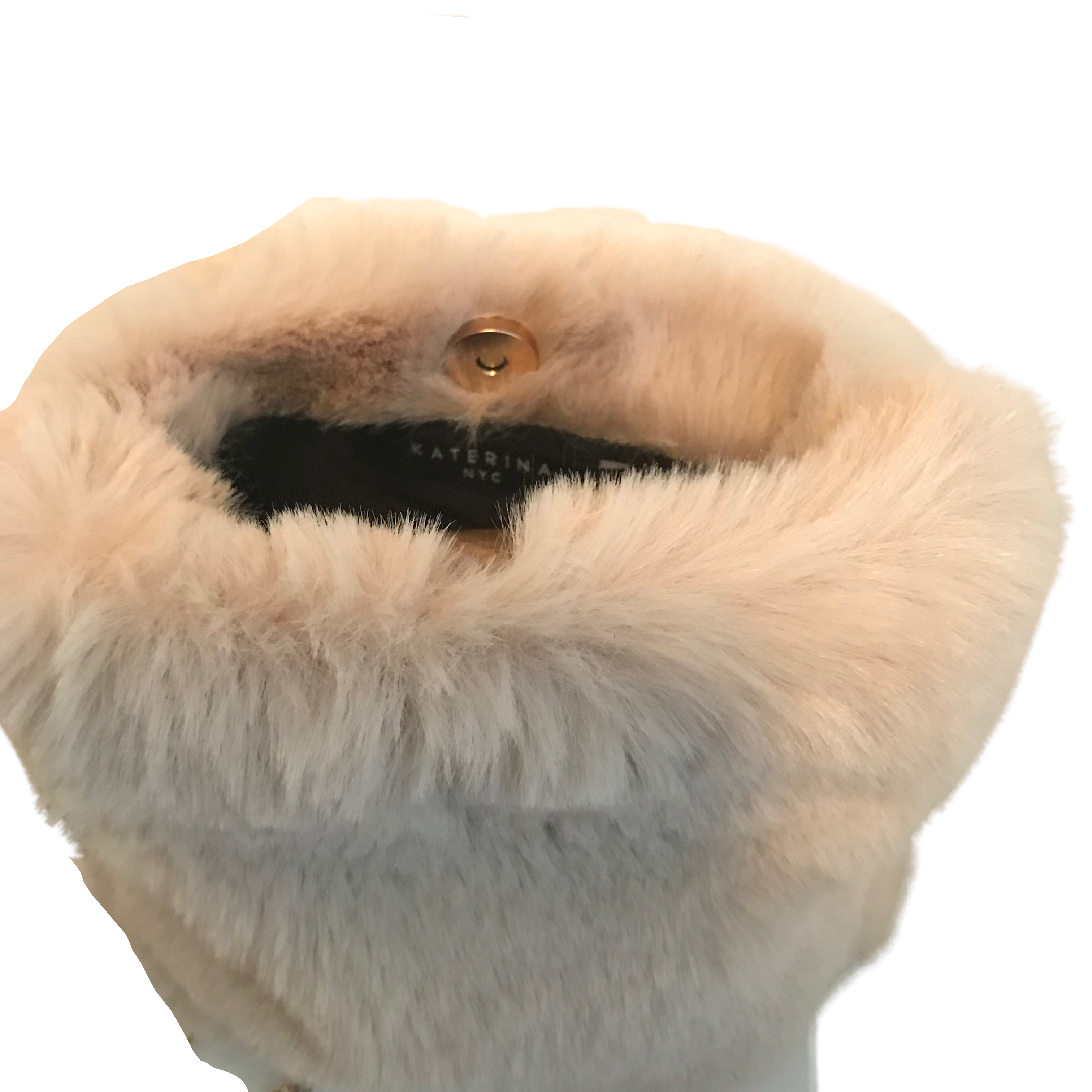Faux Fur Crossbody